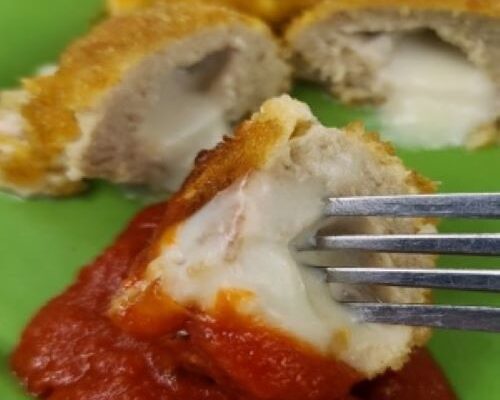 Keto Stuffed Chicken Nuggets