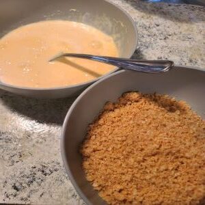 Pork Panko and Egg Wash