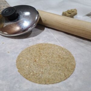 Pumpkin Tortilla ready to cook