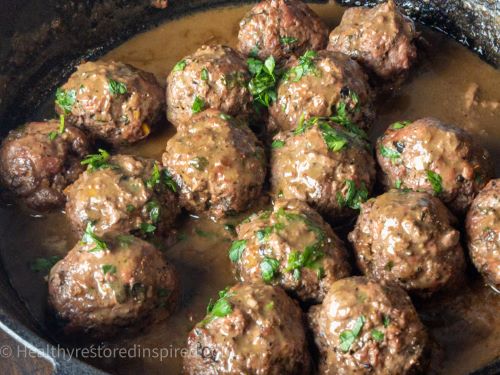 Keto Swedish Meatballs