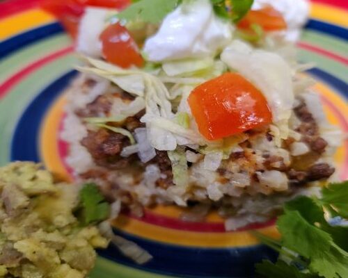 Taco Casserole Keto-Style