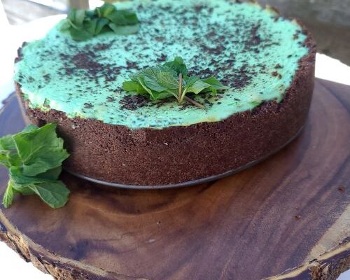 Mint Chocolate Cheesecake