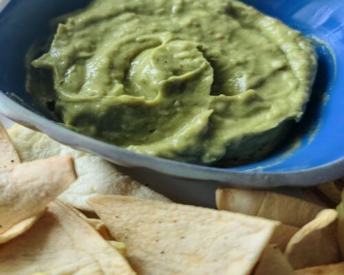 Roasted Tomatillo and Avocado Salsa