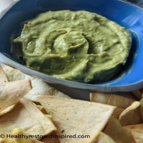 Roasted Tomatillo and Avocado Salsa