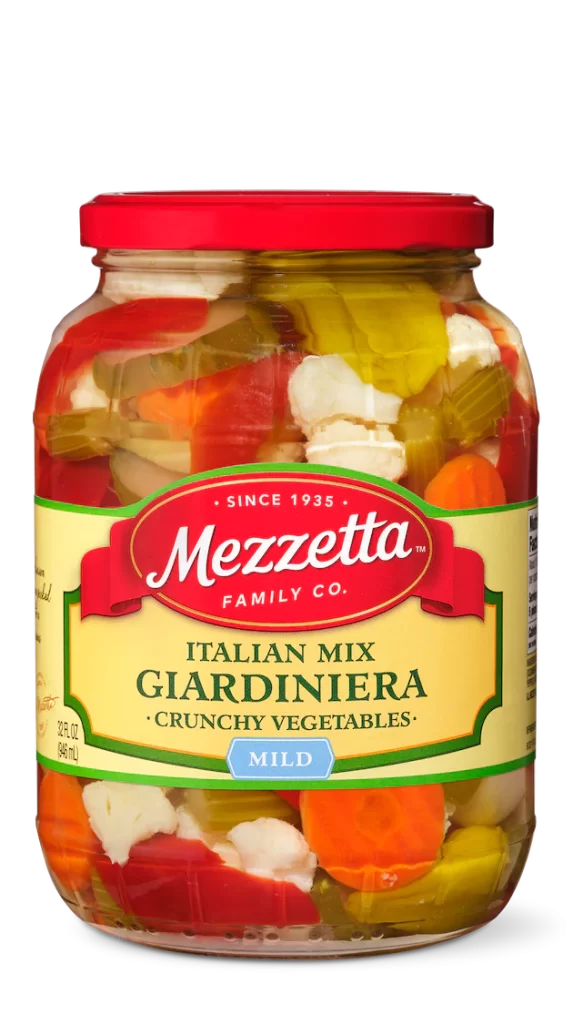 Giardiniera mix is used in Authentic Chicago-style Italian Beef recipe