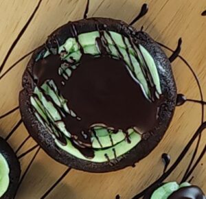 Chocolate Mint Cake Cookie: Crumbl Copycat