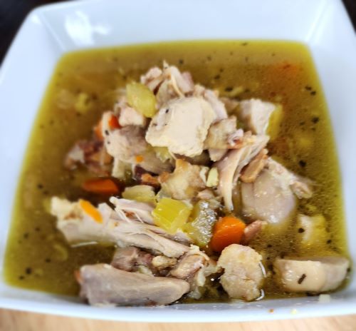 Hearty Protein Chicken Soup